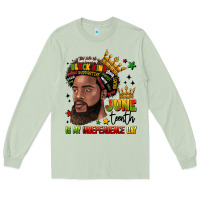 Matcha juneteenth is my independence day Long Sleeve Tee - LillyAllenDesigns