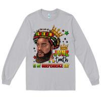 Moon Dust juneteenth is my independence day Long Sleeve Tee - LillyAllenDesigns