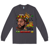 Smoke juneteenth is my independence day Long Sleeve Tee - LillyAllenDesigns