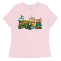 Bubblegum Pink desert darlin coffee cups Ladies Tee - Jasminsmagicworld