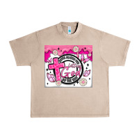 French Oak doing my best and letting god Urban Heavy Tee - MaliasSmallBusiness