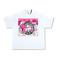 White doing my best and letting god Urban Heavy Tee - MaliasSmallBusiness