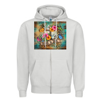 Dove Grey western refuse to sink tumbler tbs Zipper Hoodie - TumblerDesignByShophia