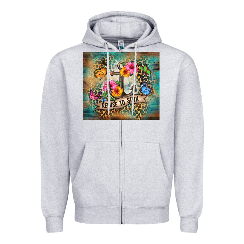 Western Refuse To Sink Tumbler Tbs Zipper Hoodie by TumblerDesignByShophia | Teevron