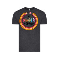Vintage Black kinder crew Vintage Tee - MaliasSmallBusiness