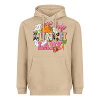 Mushroom One hip Lunch Lady Easter Day Heavyweight Hoodie - CowGirlArtShop