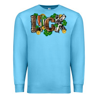 Western Luck St. Patrick's Day Premium Sweatshirt | Teevron