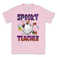Bubblegum Pink spooky teacher Classic Tee - NancyCooperArtShop