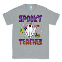 Heather Grey spooky teacher Classic Tee - NancyCooperArtShop