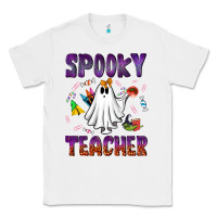 White spooky teacher Classic Tee - NancyCooperArtShop