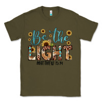 Army Green be the light matthew 5 14 Classic Tee - JahusDesignShop
