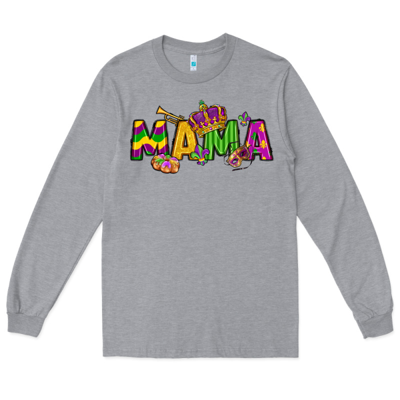 Mama Mardi Gras Long Sleeve Tee by LillyAllenDesigns | Teevron