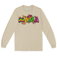 Mushroom mama mardi gras Long Sleeve Tee - LillyAllenDesigns