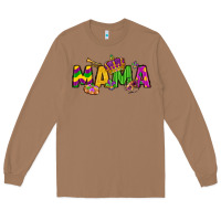 Toasted Coconut mama mardi gras Long Sleeve Tee - LillyAllenDesigns