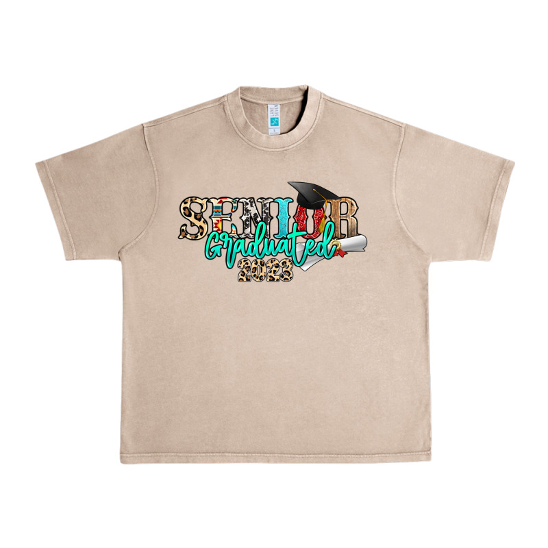 Senior Graduated 2023 Urban Heavy Tee by NancyCooperArtShop | Teevron