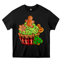 Black christmas cookie cupcake Heavy Core Tee - AdoDesignShop