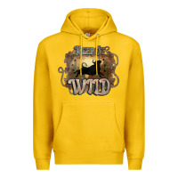 Lemon Keep it wild western bull Premium Hoodie - HowdyJamesFarm