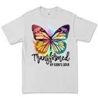 Dove Grey transformed by god's love Premium Tee - JahusDesignShop