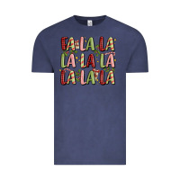 Vintage Denim fa la la la la la la la la Vintage Tee - MaliasSmallBusiness