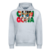 Heather Grey chingona sugar skull Urban Hoodie - BundleAndBundleShop