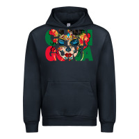 Navy chingona sugar skull Urban Hoodie - BundleAndBundleShop