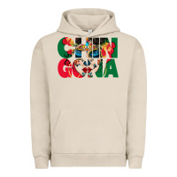 Pigment French Oak chingona sugar skull Urban Hoodie - BundleAndBundleShop