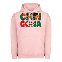 Pigment Salmon chingona sugar skull Urban Hoodie - BundleAndBundleShop