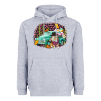 Western Rabbit Easter Day Heavyweight Hoodie | Teevron