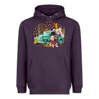 Plum Western rabbit Easter Day Heavyweight Hoodie - CowGirlArtShop