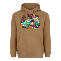 Toasted Coconut Western rabbit Easter Day Heavyweight Hoodie - CowGirlArtShop