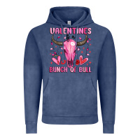 Vintage Denim valentines is a bunch of bull Vintage Hoodie - MaliasSmallBusiness