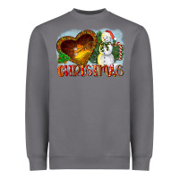 Storm Christmas Snowman Heavyweight Sweatshirt - LillyAllenDesigns