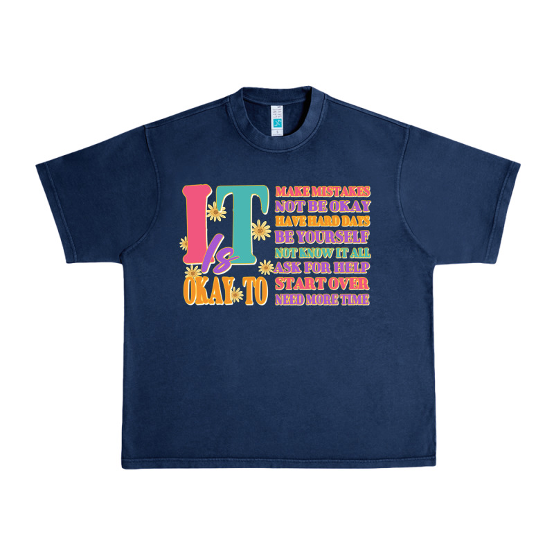 It Is Okay To Urban Heavy Tee by JahusDesignShop | Teevron