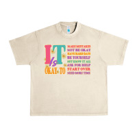 Sandshell it is okay to Urban Heavy Tee - JahusDesignShop