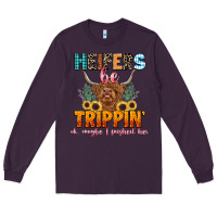 Plum heifers be trippin' Long Sleeve Tee - LillyAllenDesigns