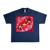 Navy gnomies with food Urban Heavy Tee - NancyCooperArtShop