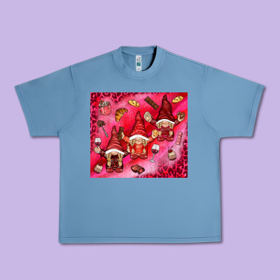 Gnomies With Food Urban Heavy Tee Designed By Nancycooperartshop