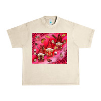 Sandshell gnomies with food Urban Heavy Tee - NancyCooperArtShop