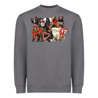 Storm Christmas Bear Family Heavyweight Sweatshirt - LillyAllenDesigns