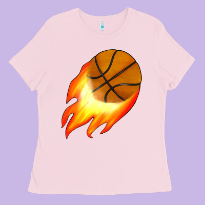 Basketball Ladies Tee Designed By Jahusdesignshop