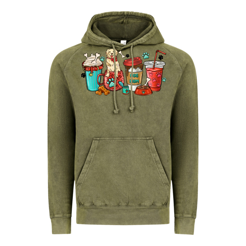 Dog Mama Golden Retriever Vintage Hoodie by MaliasSmallBusiness | Teevron
