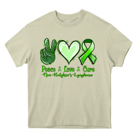Mossy peace love cure non hodgkin's lymphoma Heavy Core Tee - Jasminsmagicworld