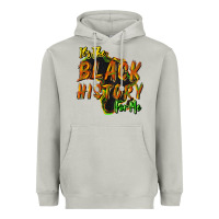 Moon Dust It's the black history for me Heavyweight Hoodie - HowdyJamesFarm