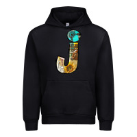 Black farm life alphabet lowercase letters j Urban Hoodie - BundleAndBundleShop