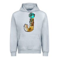 Heather Grey farm life alphabet lowercase letters j Urban Hoodie - BundleAndBundleShop