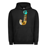 Pigment Black farm life alphabet lowercase letters j Urban Hoodie - BundleAndBundleShop