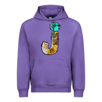 Tulip farm life alphabet lowercase letters j Urban Hoodie - BundleAndBundleShop