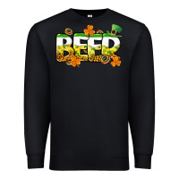 Black St. Patrick's Day beer Premium Sweatshirt - CowGirlArtShop