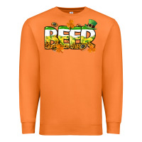 Carrot St. Patrick's Day beer Premium Sweatshirt - CowGirlArtShop