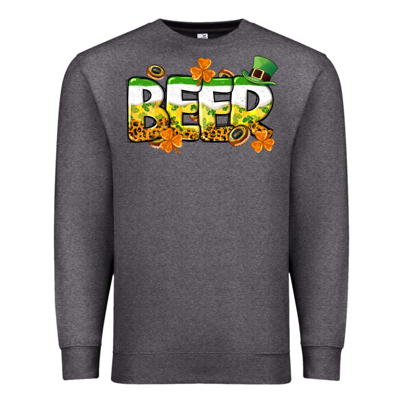 St. Patrick's Day Beer Premium Sweatshirt by CowGirlArtShop | Teevron